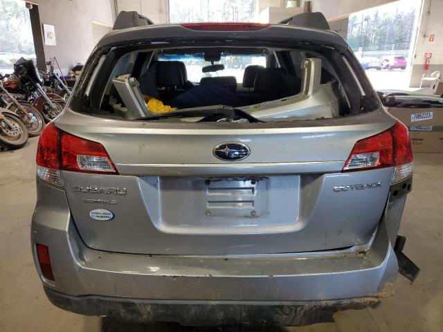 4S4BRCKCXA3334314 - 2010 SUBARU OUTBACK 2.5I LIMITED SILVER photo 6