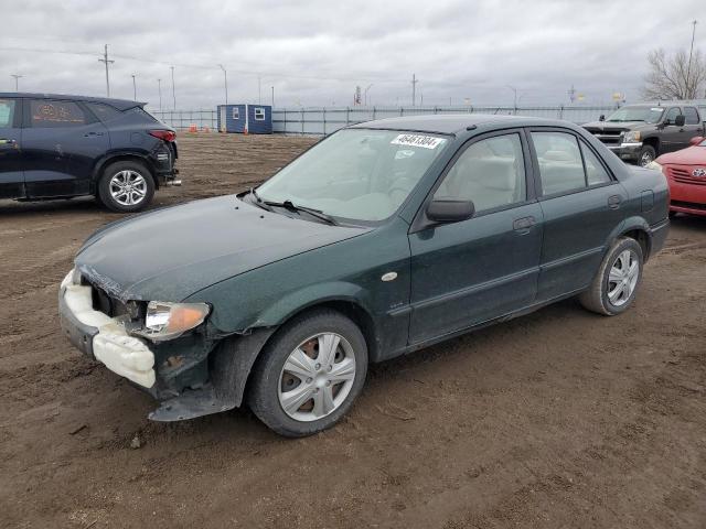 JM1BJ225930209185 - 2003 MAZDA PROTEGE DX GREEN photo 1