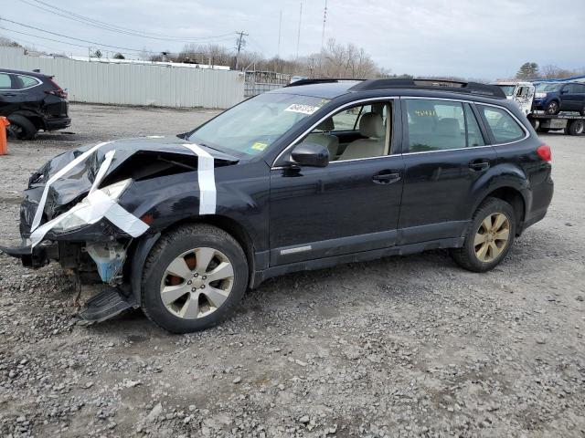 4S4BRBAC6C3253907 - 2012 SUBARU OUTBACK 2.5I BLACK photo 1