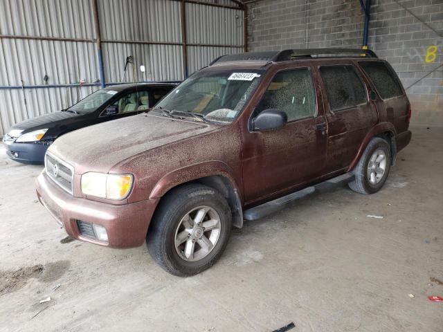 JN8DR09X83W704153 - 2003 NISSAN PATHFINDER LE BURGUNDY photo 1