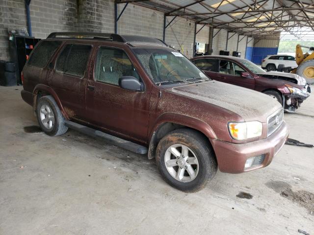 JN8DR09X83W704153 - 2003 NISSAN PATHFINDER LE BURGUNDY photo 4