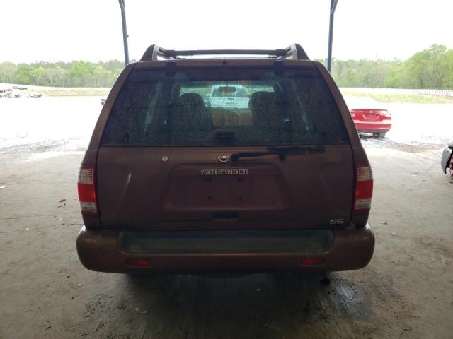 JN8DR09X83W704153 - 2003 NISSAN PATHFINDER LE BURGUNDY photo 6