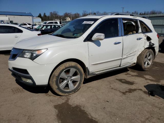 2HNYD2H69AH520894 - 2010 ACURA MDX TECHNOLOGY WHITE photo 1