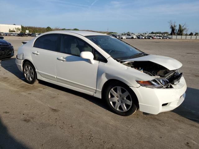 2HGFA1F51AH565145 - 2010 HONDA CIVIC LX WHITE photo 4