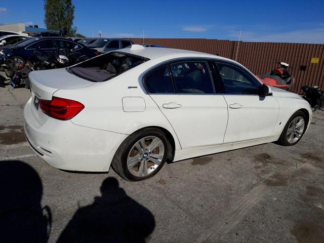 WBA8E1C38HA156774 - 2017 BMW 330E WHITE photo 3