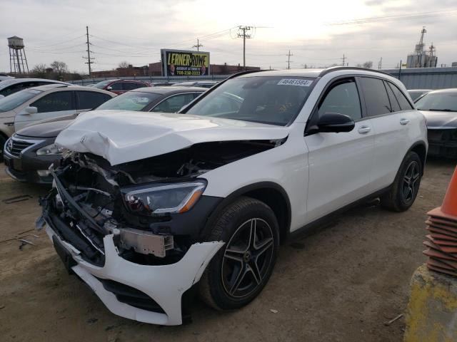 W1N0G8EB8MV294365 - 2021 MERCEDES-BENZ GLC 300 4MATIC WHITE photo 1