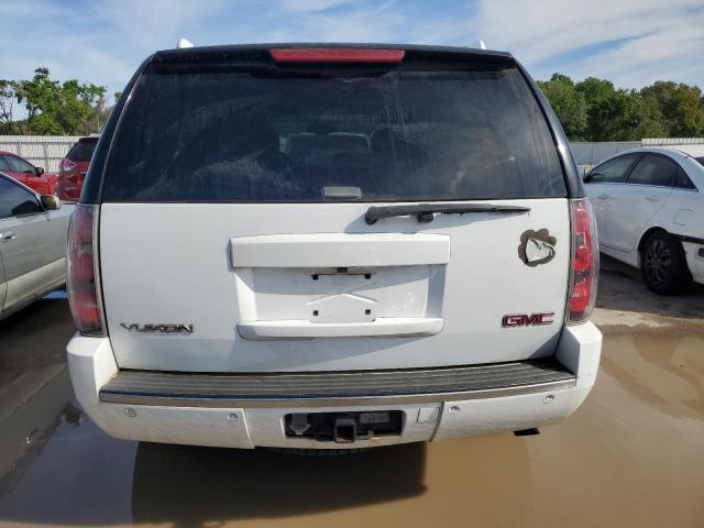 1GKFK63857J401576 - 2007 GMC YUKON DENALI WHITE photo 6