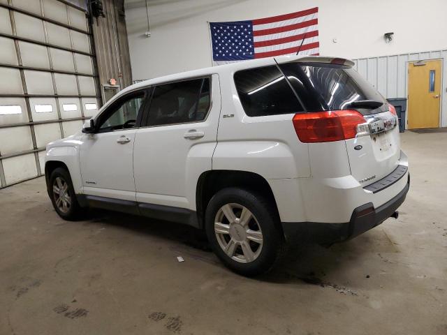 2GKFLVEK6F6358295 - 2015 GMC TERRAIN SLE WHITE photo 2