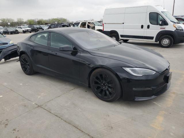 5YJSA1E50PF527063 - 2023 TESLA MODEL S შავი ფოტო 4