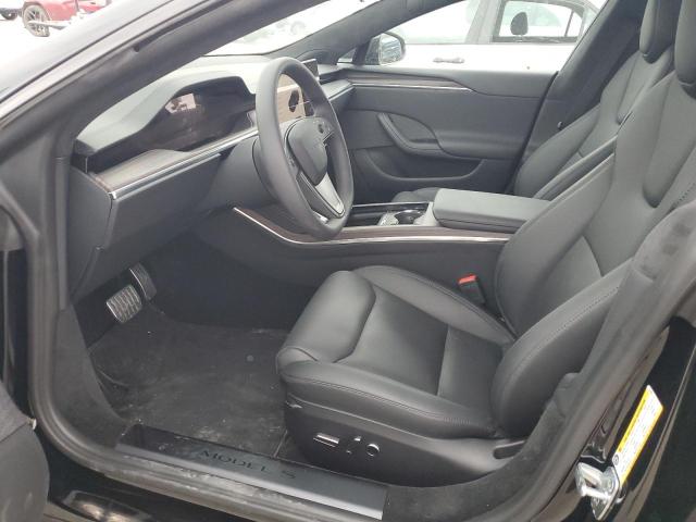 5YJSA1E50PF527063 - 2023 TESLA MODEL S შავი ფოტო 7