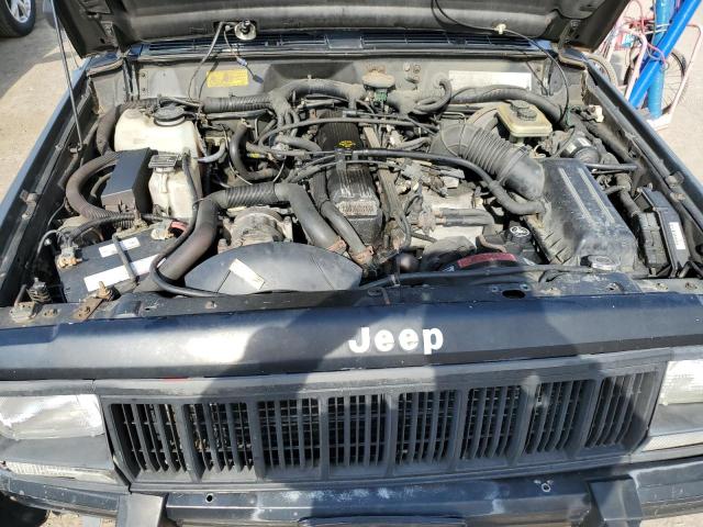 1J4FJ78S7PL624290 - 1993 JEEP CHEROKEE COUNTRY BLACK photo 12