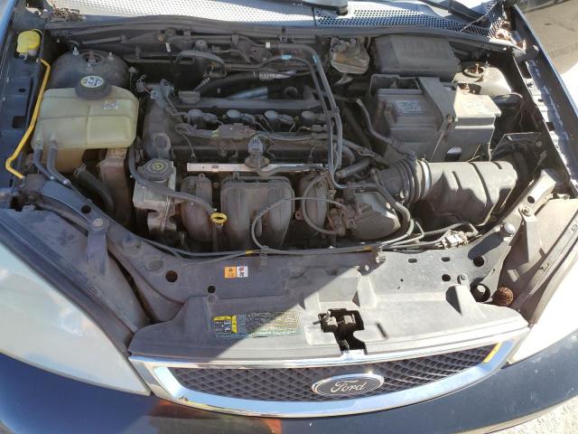 1FAHP34N16W222998 - 2006 FORD FOCUS ZX4 BLACK photo 11