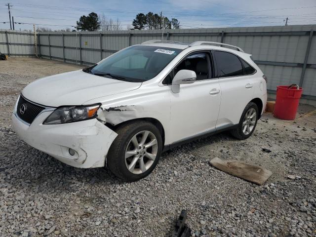 2T2ZK1BA8BC045379 - 2011 LEXUS RX 350 WHITE photo 1