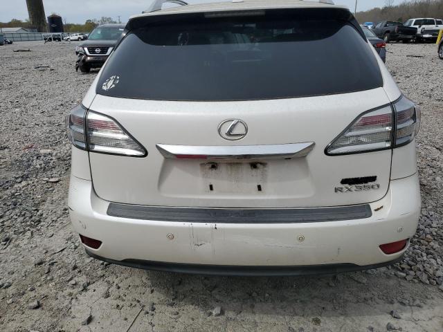 2T2ZK1BA8BC045379 - 2011 LEXUS RX 350 WHITE photo 6