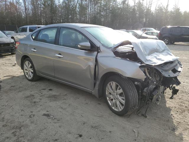 3N1AB7AP8DL746761 - 2013 NISSAN SENTRA S SILVER photo 4