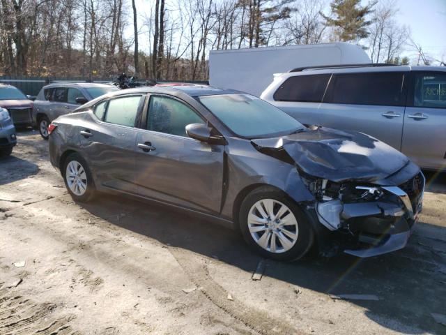 3N1AB8BV5LY252166 - 2020 NISSAN SENTRA S GRAY photo 4