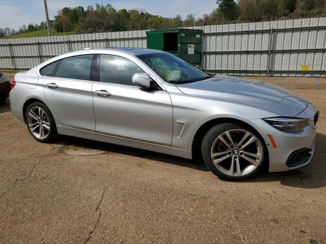 WBA4J1C57KBM12058 - 2019 BMW 430I GRAN COUPE SILVER photo 4