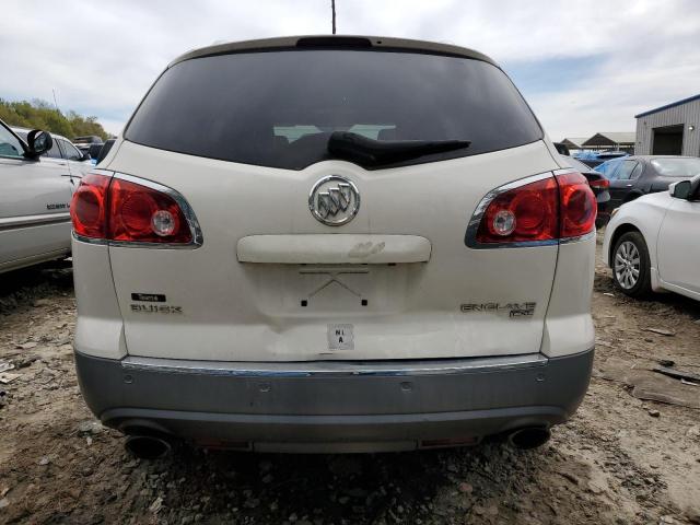 5GAKRCED2BJ246252 - 2011 BUICK ENCLAVE CXL WHITE photo 6