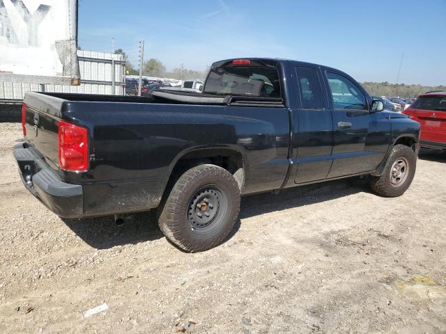 1D7CE2BK8AS135408 - 2010 DODGE DAKOTA ST BLACK photo 3