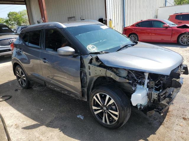 3N1CP5CU5KL511412 - 2019 NISSAN KICKS S GRAY photo 4