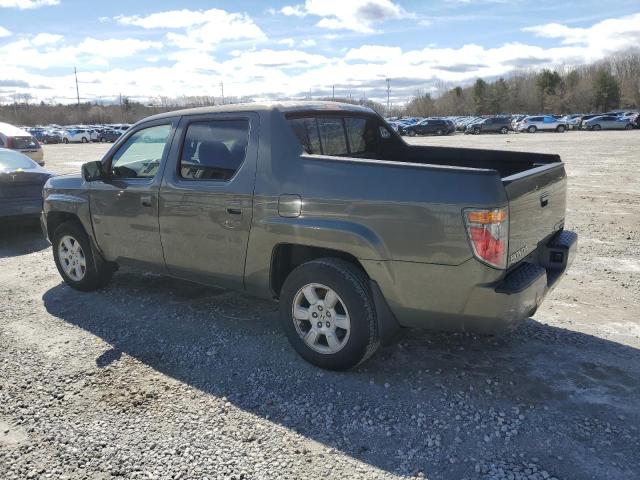 2HJYK165X7H544674 - 2007 HONDA RIDGELINE RTL GRAY photo 2