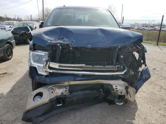 1FTFW1EF2DKD22273 - 2013 FORD F150 SUPERCREW BLUE photo 5