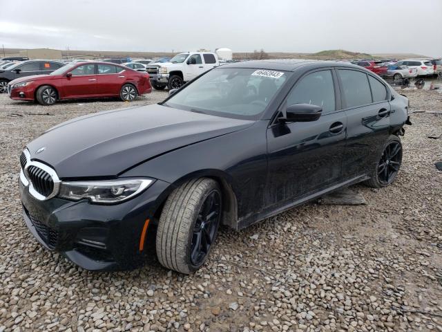 WBA5R7C58KAJ84352 - 2019 BMW 330XI Черный фото 1