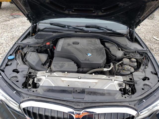 WBA5R7C58KAJ84352 - 2019 BMW 330XI Черный фото 11