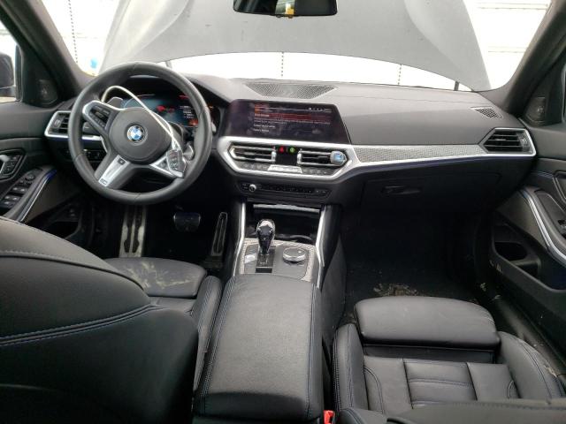WBA5R7C58KAJ84352 - 2019 BMW 330XI Черный фото 8
