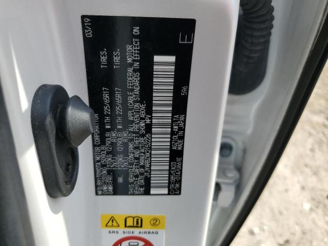 JTJYARBZXK2152226 - 2019 LEXUS NX 300 BASE 白色 照片 12