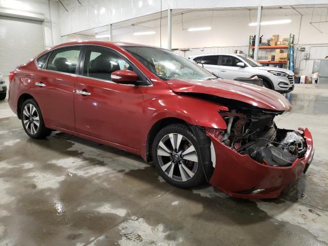 3N1AB7AP7GY329154 - 2016 NISSAN SENTRA S RED photo 4