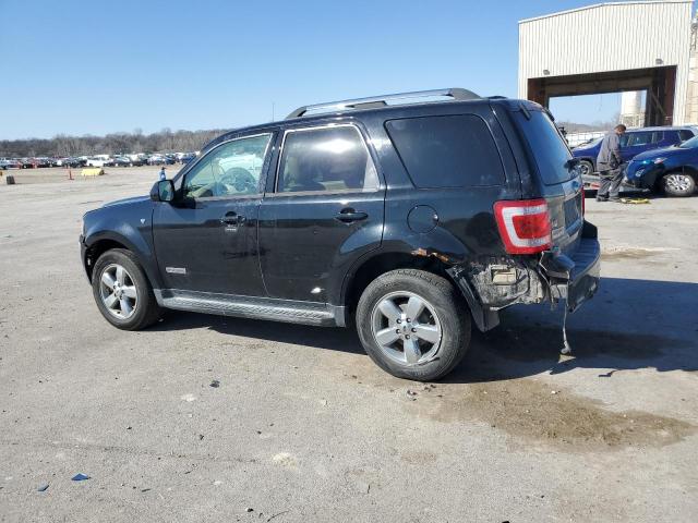 1FMCU94138KB45795 - 2008 FORD ESCAPE LIMITED BLACK photo 2