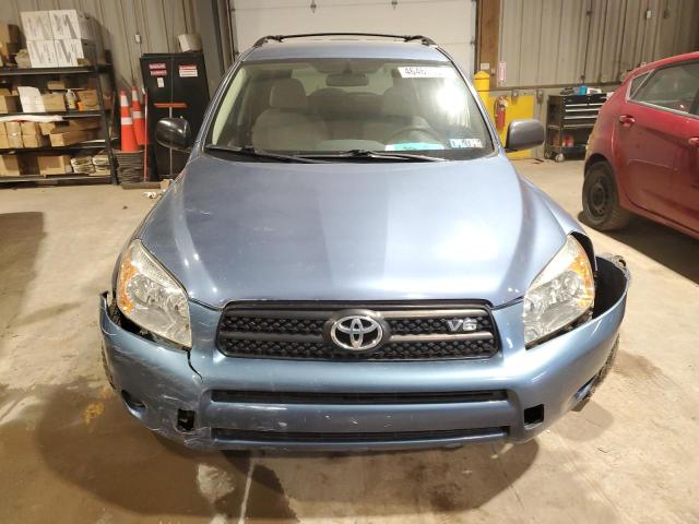 JTMBK33V775029374 - 2007 TOYOTA RAV4 BLUE photo 5