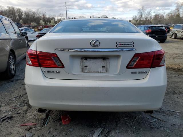 JTHBJ46G772025203 - 2007 LEXUS ES 350 WHITE photo 6