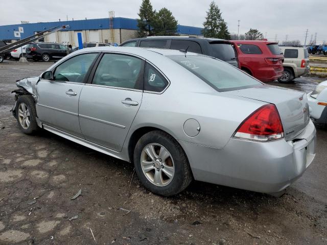 2G1WA5E30E1103298 - 2014 CHEVROLET IMPALA LIM LS SILVER photo 2