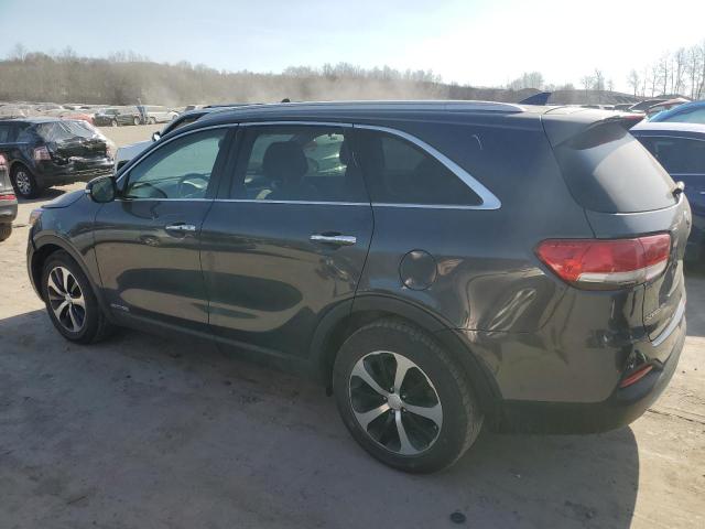 5XYPHDA53GG158815 - 2016 KIA SORENTO EX GRAY photo 2