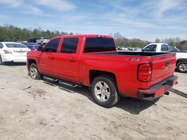 3GCUKREC2JG582523 - 2018 CHEVROLET SILVERADO K1500 LT RED photo 2