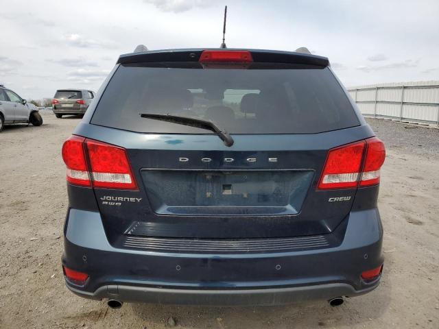 3C4PDDDGXDT590542 - 2013 DODGE JOURNEY CREW BLUE photo 6