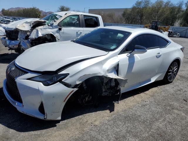 JTHHA5BC6K5009956 - 2019 LEXUS RC 300 WHITE photo 1