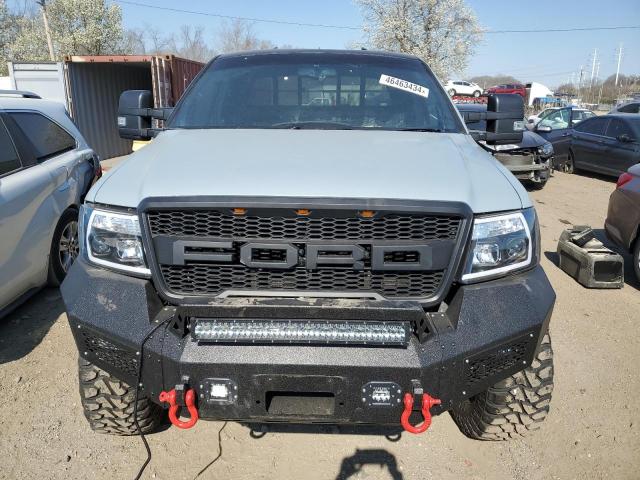 1FTPX14556FB47281 - 2006 FORD F150 GRAY photo 5