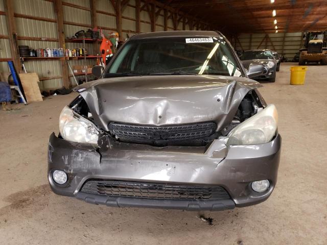 2T1KR32EX7C633050 - 2007 TOYOTA COROLLA MA XR GRAY photo 5