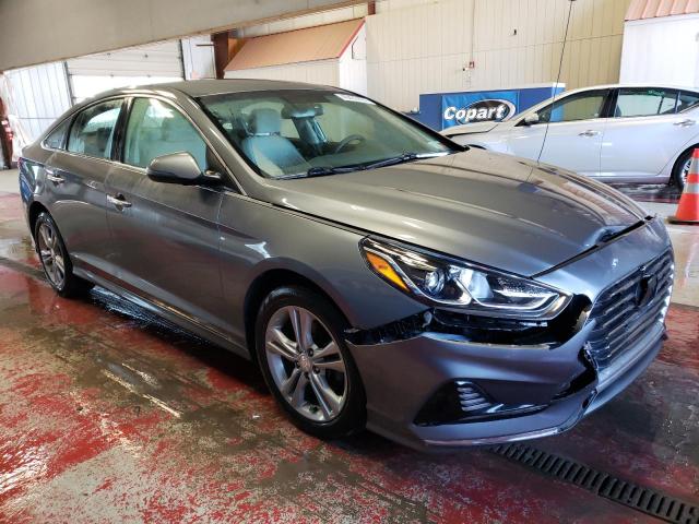 5NPE34AF9JH684185 - 2018 HYUNDAI SONATA SPORT GRAY photo 4