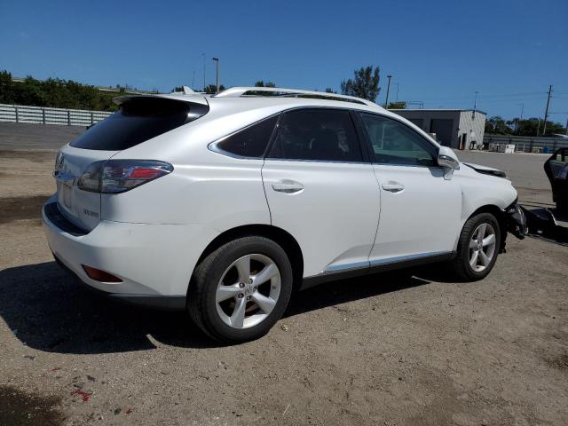 2T2ZK1BA1BC061066 - 2011 LEXUS RX 350 WHITE photo 3