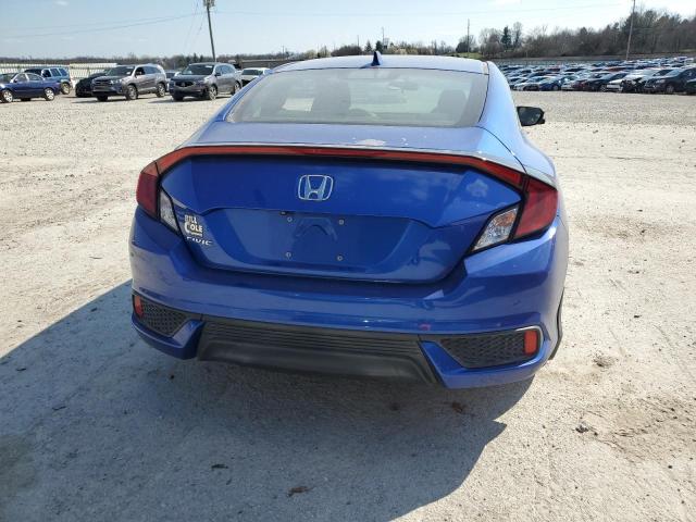 2HGFC3B38HH357185 - 2017 HONDA CIVIC EX BLUE photo 6