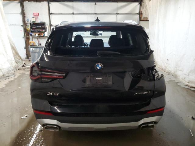 5UX53DP00P9S09382 - 2023 BMW X3 XDRIVE30I BLACK photo 6