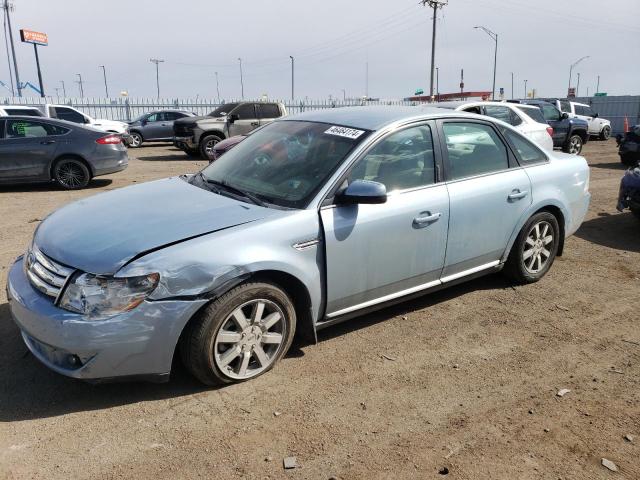 1FAHP24W78G141374 - 2008 FORD TAURUS SEL BLUE photo 1