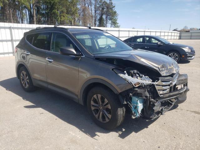 5XYZU3LB7EG169993 - 2014 HYUNDAI SANTA FE S GRAY photo 4