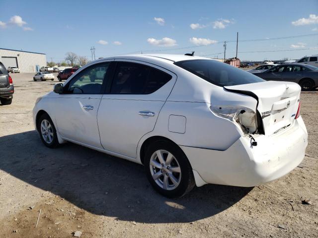 3N1CN7AP4CL868550 - 2012 NISSAN VERSA S WHITE photo 2