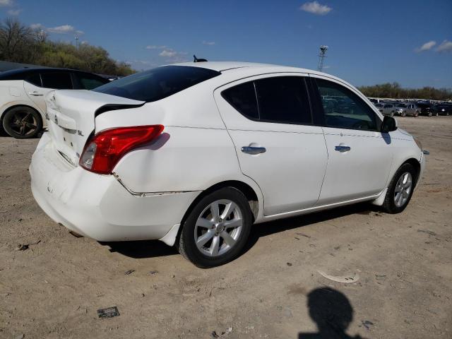 3N1CN7AP4CL868550 - 2012 NISSAN VERSA S WHITE photo 3