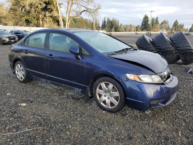 19XFA1F55AE018180 - 2010 HONDA CIVIC LX BLUE photo 4